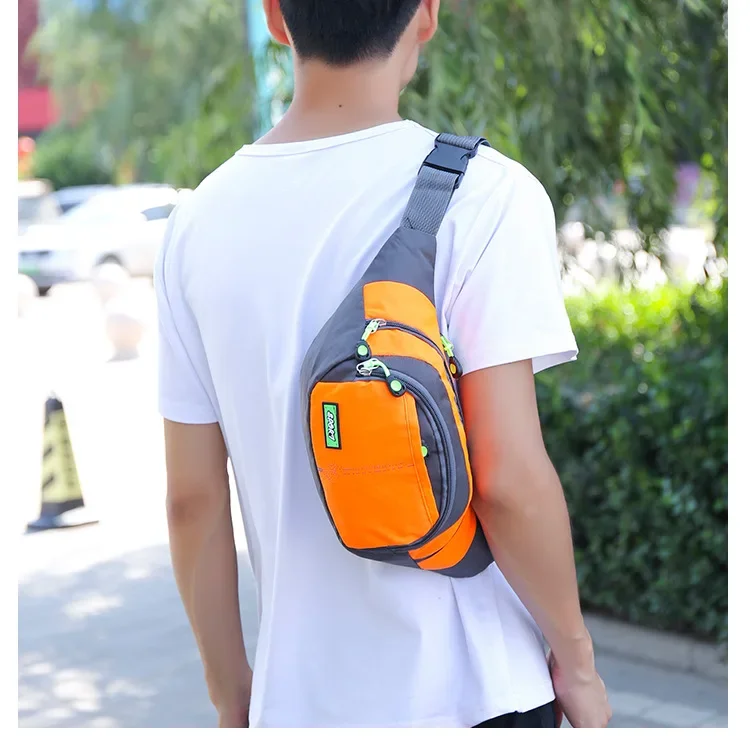 Travel Waist Bag Zipper Outdoor Sports Shoulder Bag Men's and Women's Waterproof Fashion Large-capacity Adjustable