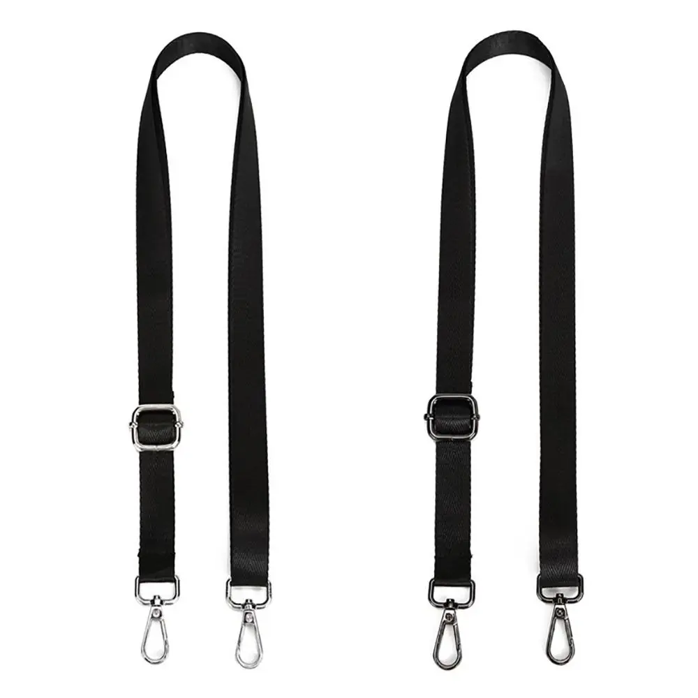 Fashion Black Nylon Shoulder Bag Strap Adjustable Replacement Detachable Belt for Women Men Messenger Bags Handle Handbag Belt