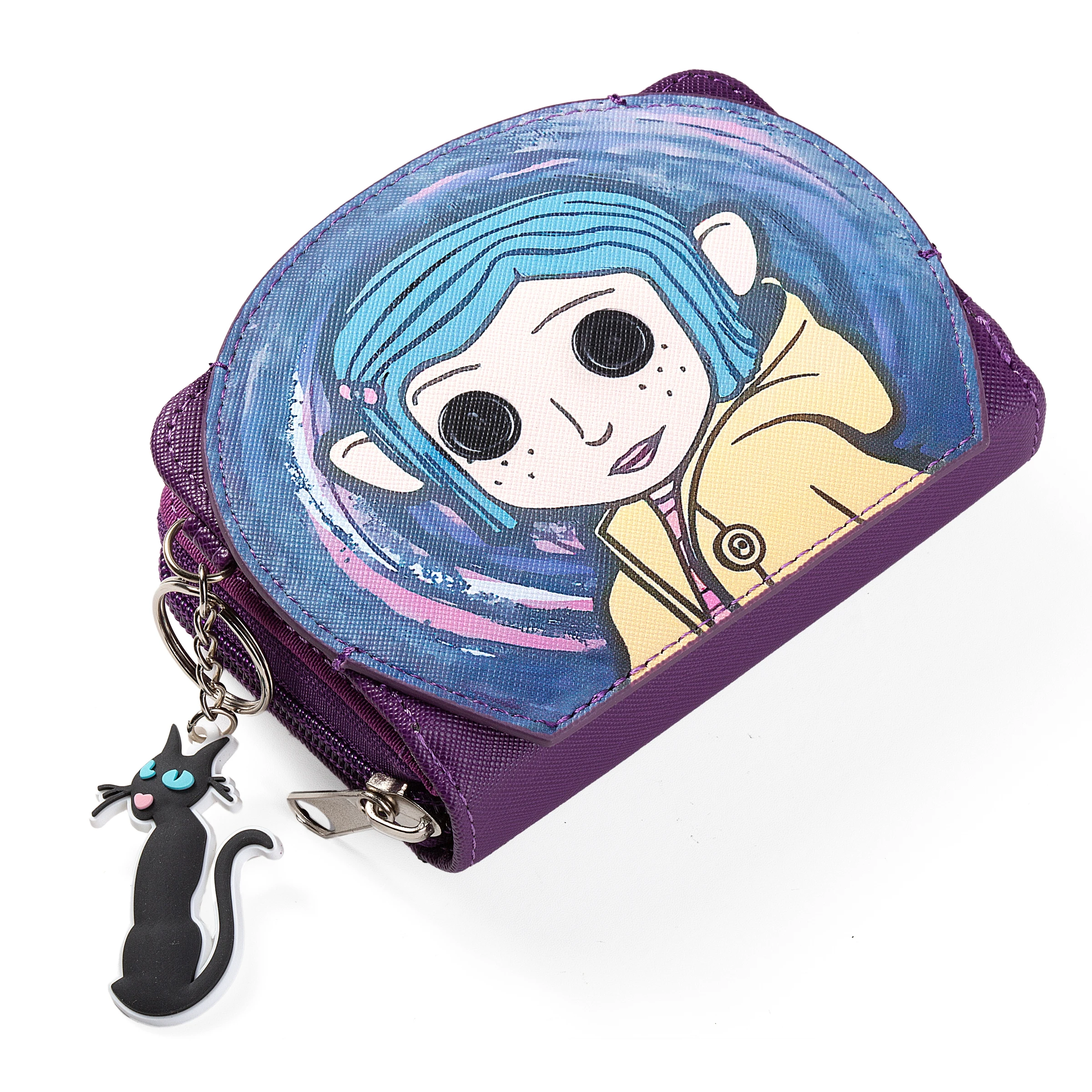 "Caroline" Sweet Cartoon Coin Purse, Cute Mini Wallet, Portable Card Holder, Daily Accessory for Girls