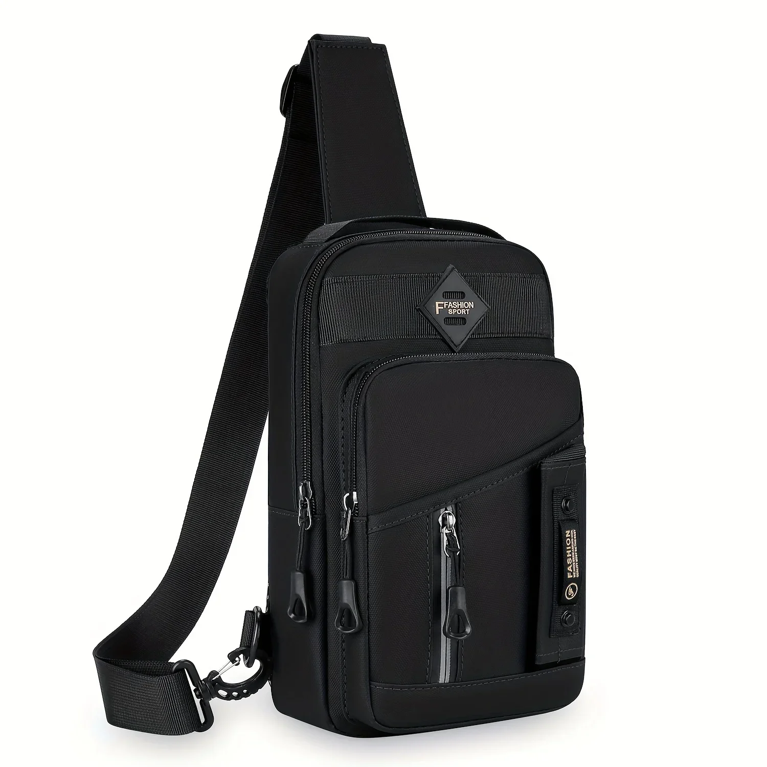 New Men Shoulder Bags Chest Bag Multifuncional Crossbody Bags Travel Sling Bag