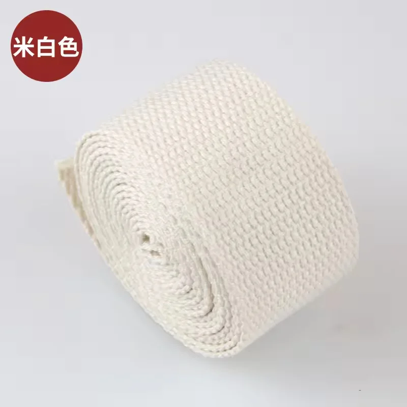 2/3/5M Cotton Webbing Suspenders Craft Supplies DIY Decorative Sewing Fabric Crafts Nylon Webbing Pet Rope Backpack Accessories