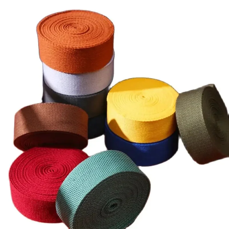 2/3/5M Cotton Webbing Suspenders Craft Supplies DIY Decorative Sewing Fabric Crafts Nylon Webbing Pet Rope Backpack Accessories