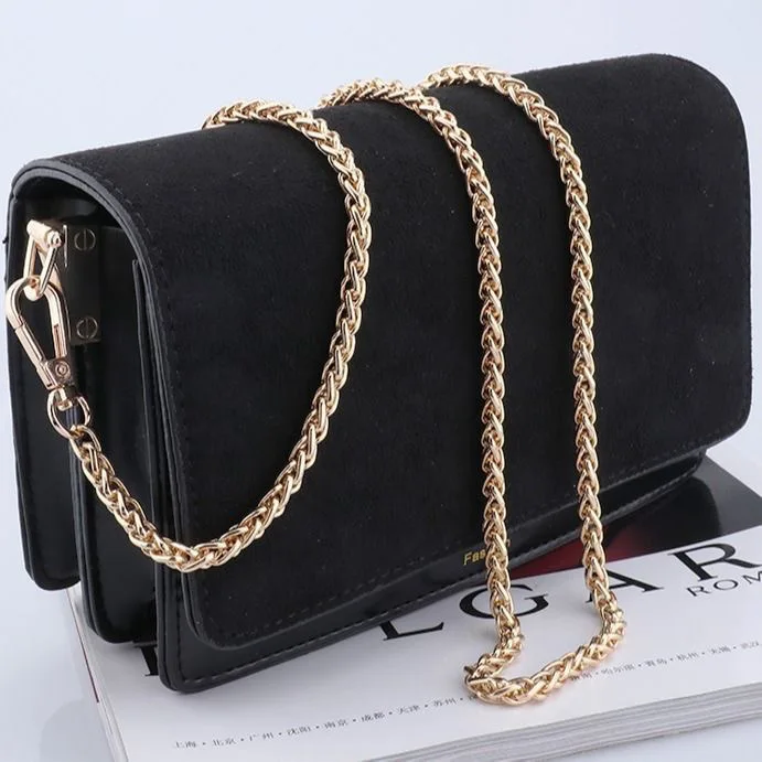 Wallet chain strap, replacement bag strap, DIY handbag metal chain shoulder bag,60cm/23.6 inch 90cm/35.4 inch 120cm/47.2 inch