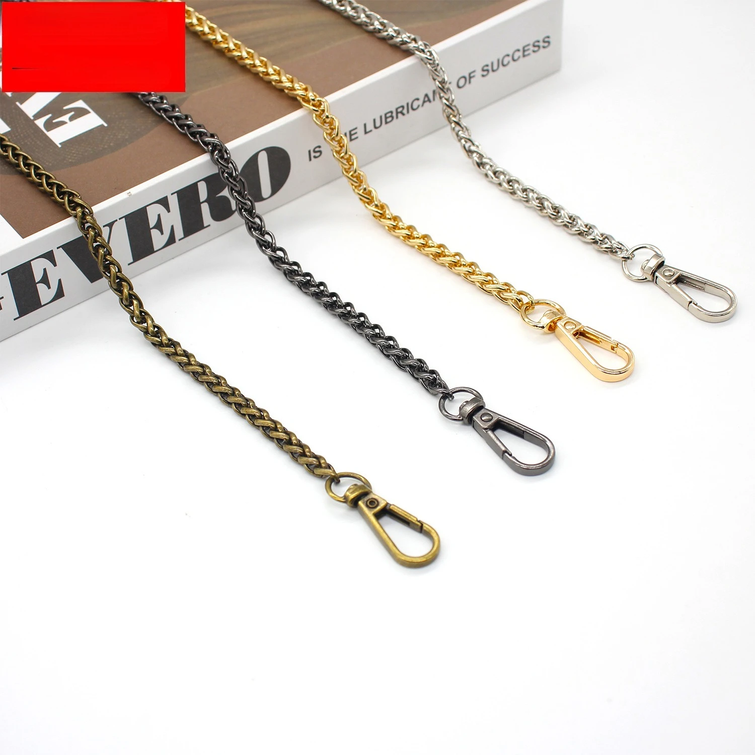 Wallet chain strap, replacement bag strap, DIY handbag metal chain shoulder bag,60cm/23.6 inch 90cm/35.4 inch 120cm/47.2 inch