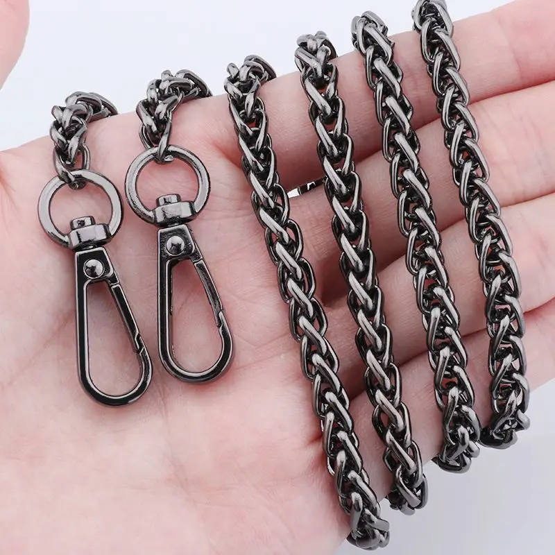 Wallet chain strap, replacement bag strap, DIY handbag metal chain shoulder bag,60cm/23.6 inch 90cm/35.4 inch 120cm/47.2 inch