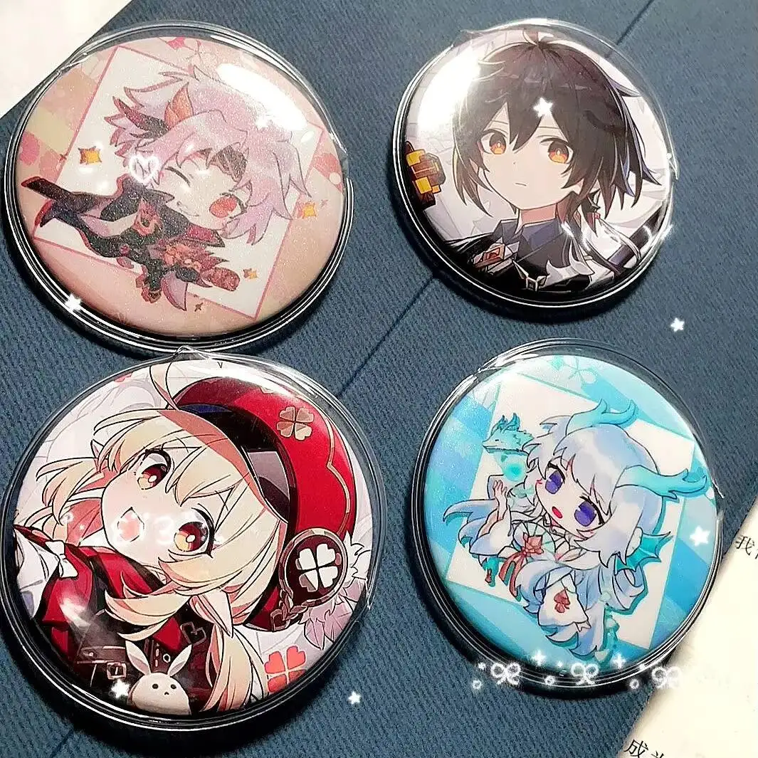 Premium Clear/Laser 5/10/20PCs 60-83mm Ita Bag Badge Protector Transparent High-protection Pins Sleeve Anime Badge Display Cover