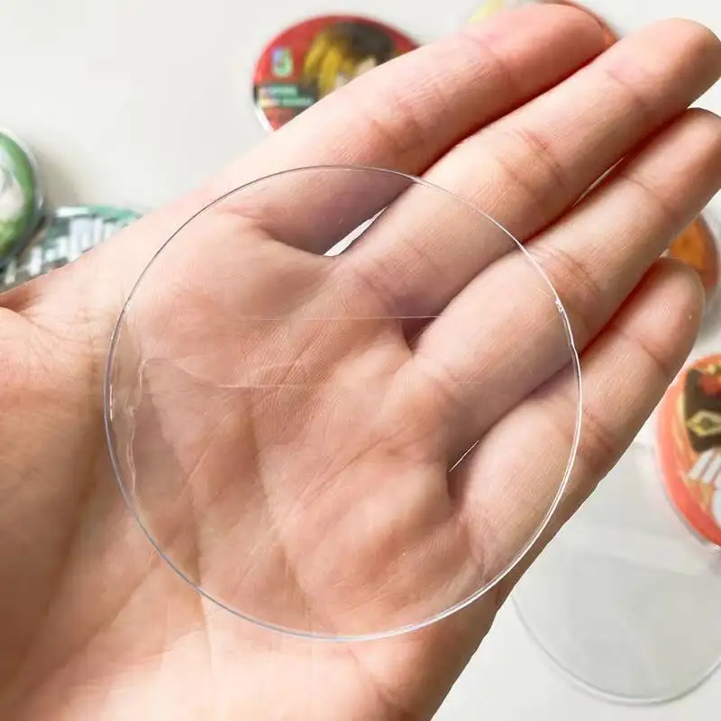 Premium Clear/Laser 5/10/20PCs 60-83mm Ita Bag Badge Protector Transparent High-protection Pins Sleeve Anime Badge Display Cover