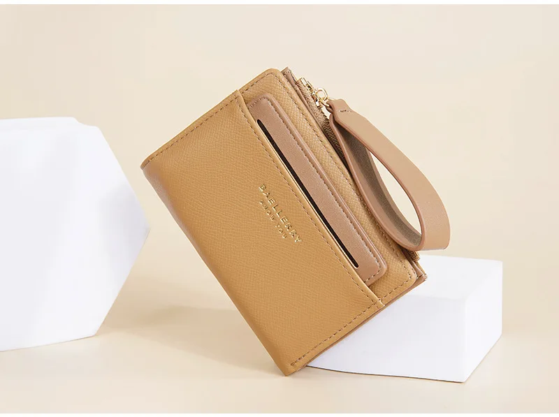 Baellerry Luxury Brand Women Noble Wallet PU Leather Slim Female Multi-card Short Wallets Purse Holders for Women