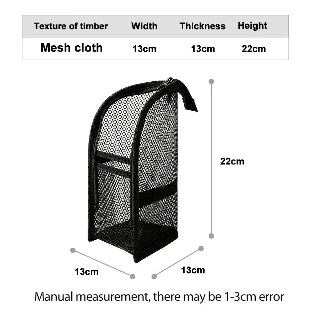 Mesh Travel Toiletry Bag Portable Toothbrush Cosmetic Organizer Makeup Brush Storage Pouch Bathroom Wash Pack