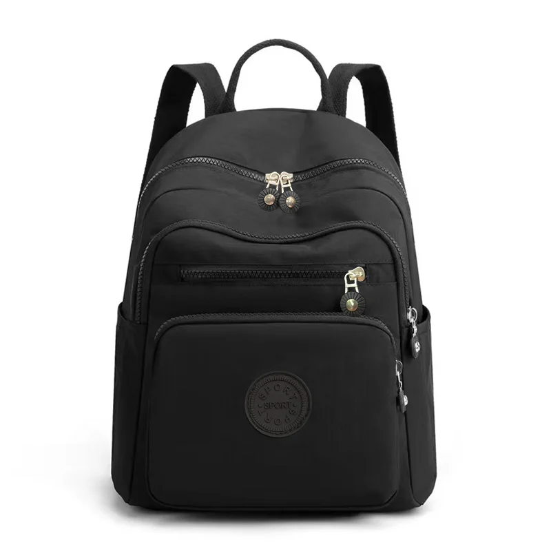 Dual Shoulder Bag, Fashionable Oxford Cloth, Men's and Women's Bag, Nylon Fabric, Casual Shopping Backpack