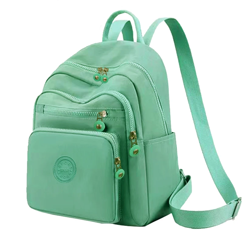 Dual Shoulder Bag, Fashionable Oxford Cloth, Men's and Women's Bag, Nylon Fabric, Casual Shopping Backpack