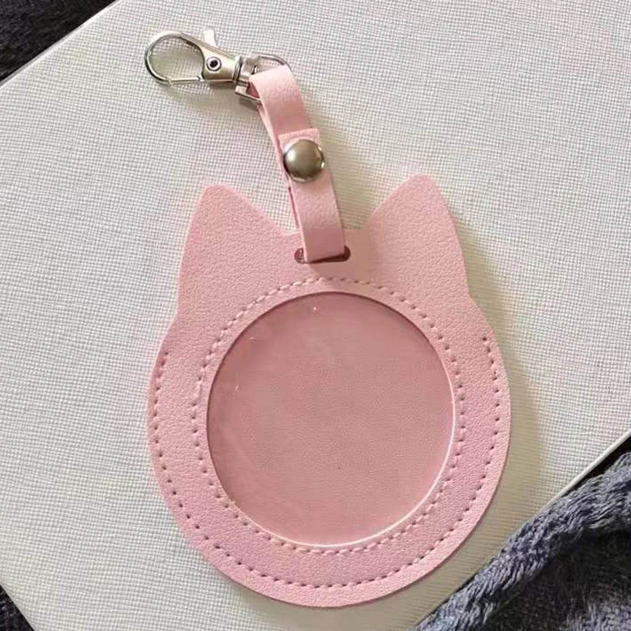 Portable Round Badge Storage Bag - Protective Case & Display Pouch, Cute Anime Bag Accessory for Badge Collection & Daily Carry