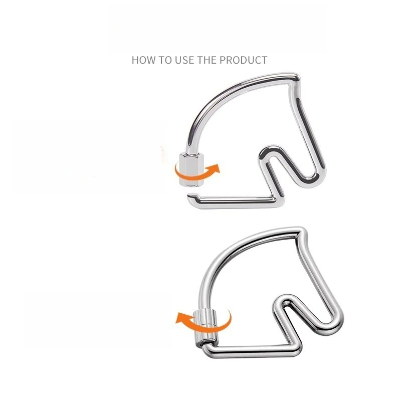 Suitable for Bags, Horse Head Bag Charm,bag Pendant H Too Speed Key Chain Cheval Key Chain Decorative Buckle Bag Shoulder Strap