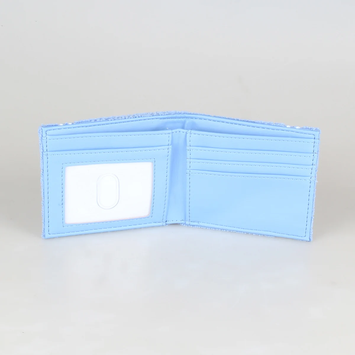 High-Quality Towel Cloth Bi-Fold Wallet Fashion Personalized Card Holder ID Card Slot
