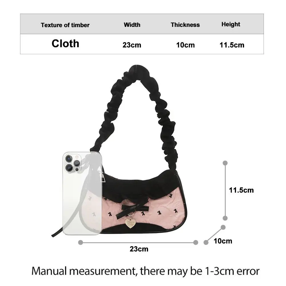 Fashion Grid Mini Handbags Adjustable Shoulder Strap Korean Hand-held Commuting Bag Single-shoulder Crossbody Bag Underarm Pouch