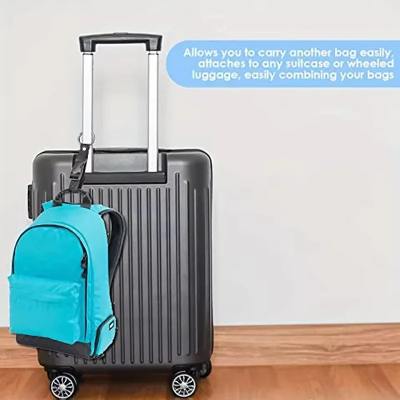 Adjustable Luggage Hanging Strap Clothes Bag Holder Belt Suitcase Travel Accessories for Jackets Umbrellas