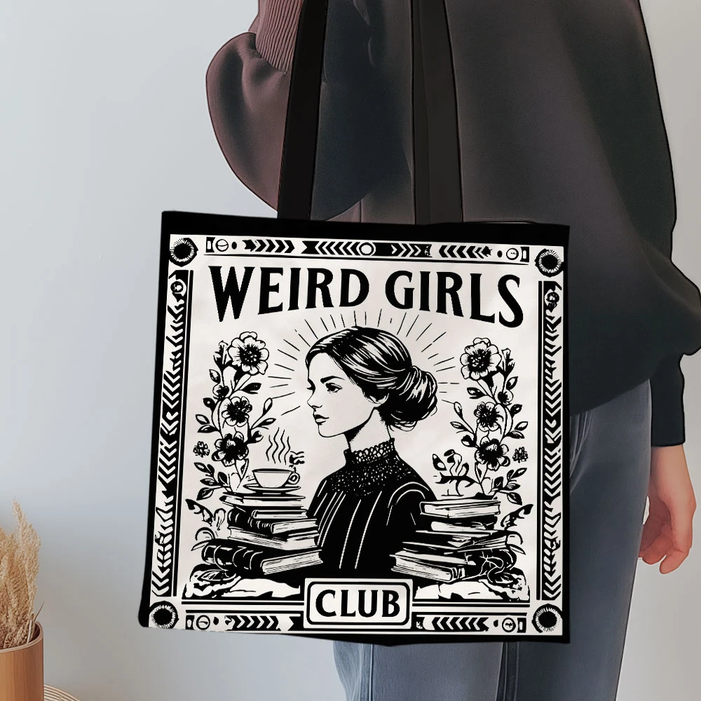 1 Pc Weird Girls Club Tote Bag, Girls Club Gifts, Girls Squad, Girls Crew, Girls Weekend, Gift For Hot Girls, Gift For Her, Bes