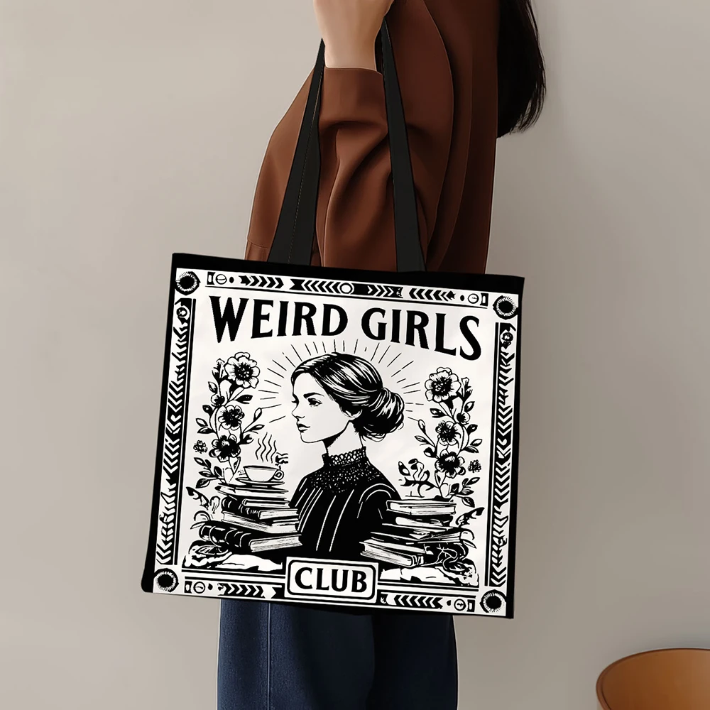 1 Pc Weird Girls Club Tote Bag, Girls Club Gifts, Girls Squad, Girls Crew, Girls Weekend, Gift For Hot Girls, Gift For Her, Bes