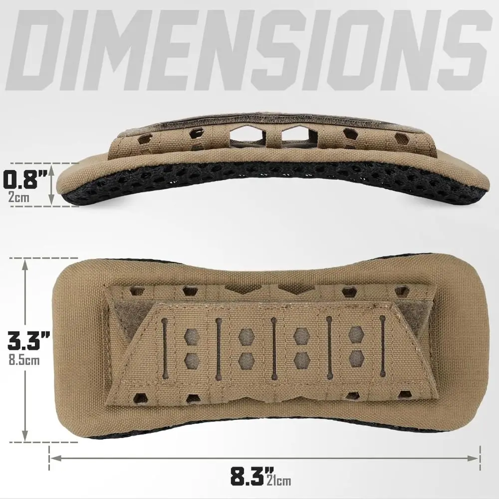 1Pcs Breathable Backpack Shoulder Strap Pad Cushioning Durable Shoulder Pad Multifunctional Non-slip Shoulder Liner Outdoor