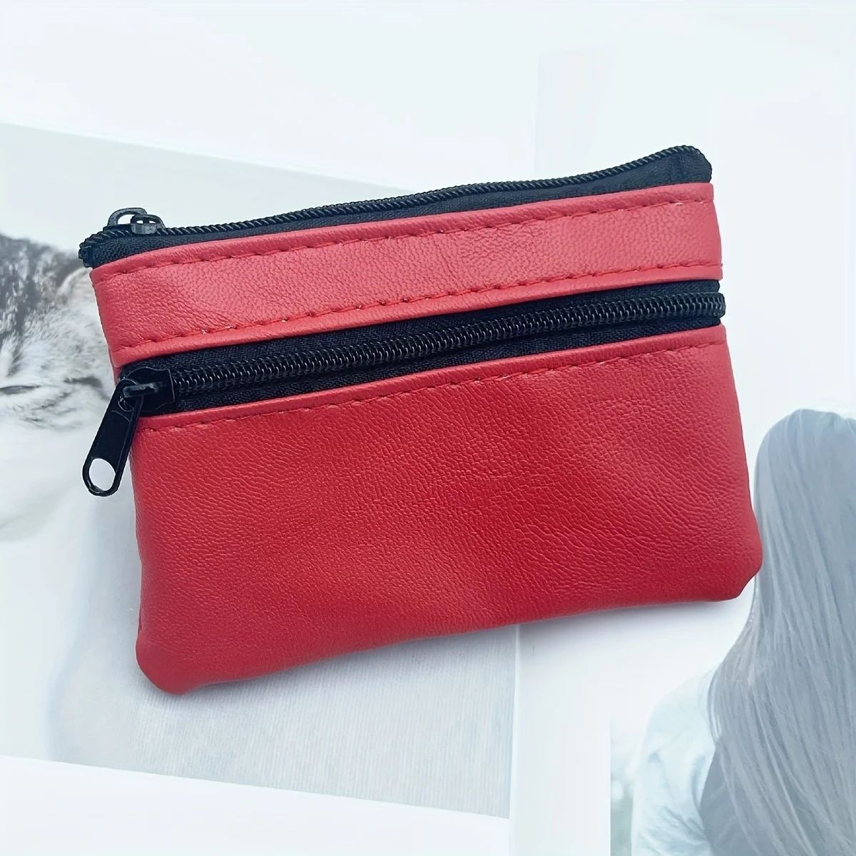Women Men Coin Purse Men Small Bag Wallet Change Purses Zipper Money Bags Children Mini Wallets Leather Key Holder Carteira