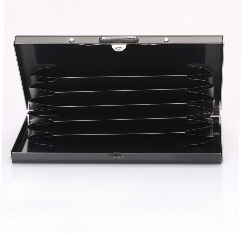 Hot Credit Card Case Wallet Men Women Business Multifunction Slim Wallet Stainless Steel Card Holder 6 Cards 8 Cards 10 Cards