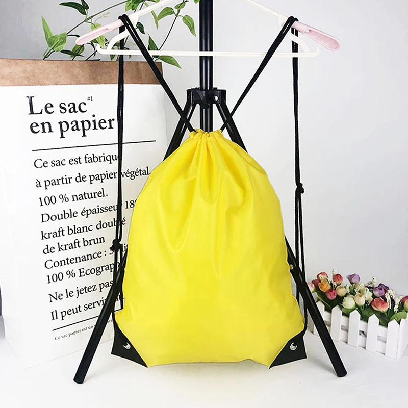 Waterproof Foldable Gym Bag Bundle Pocket Fitness Backpack Drawstring Shop Pocket Hiking Camping Swimming Men Women Sports Bags
