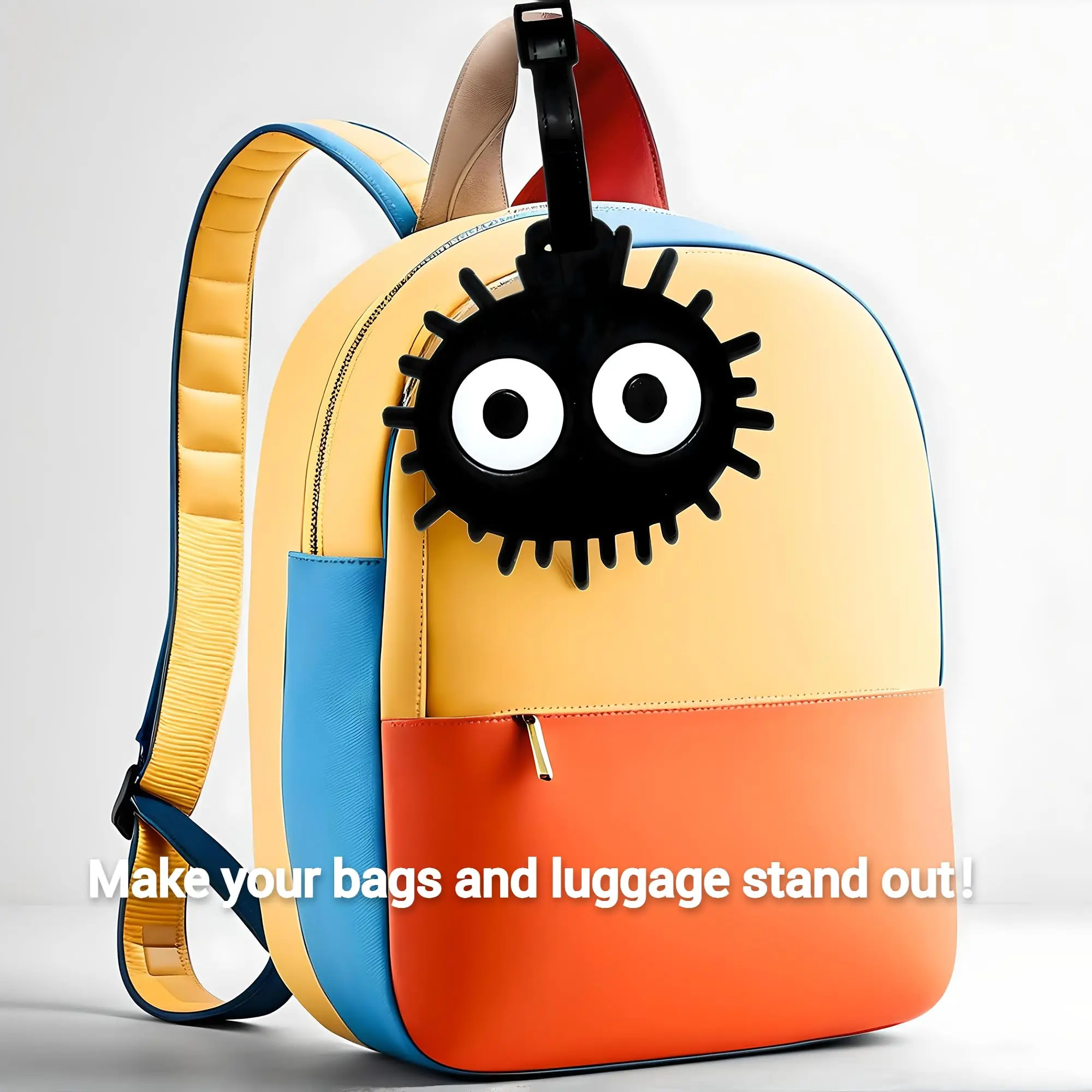 Cute Animal Luggage Tag Travel Cat Dog Poop Dinosaur Suitcase ID Addres Holder Baggage Boarding Tags Portable Label