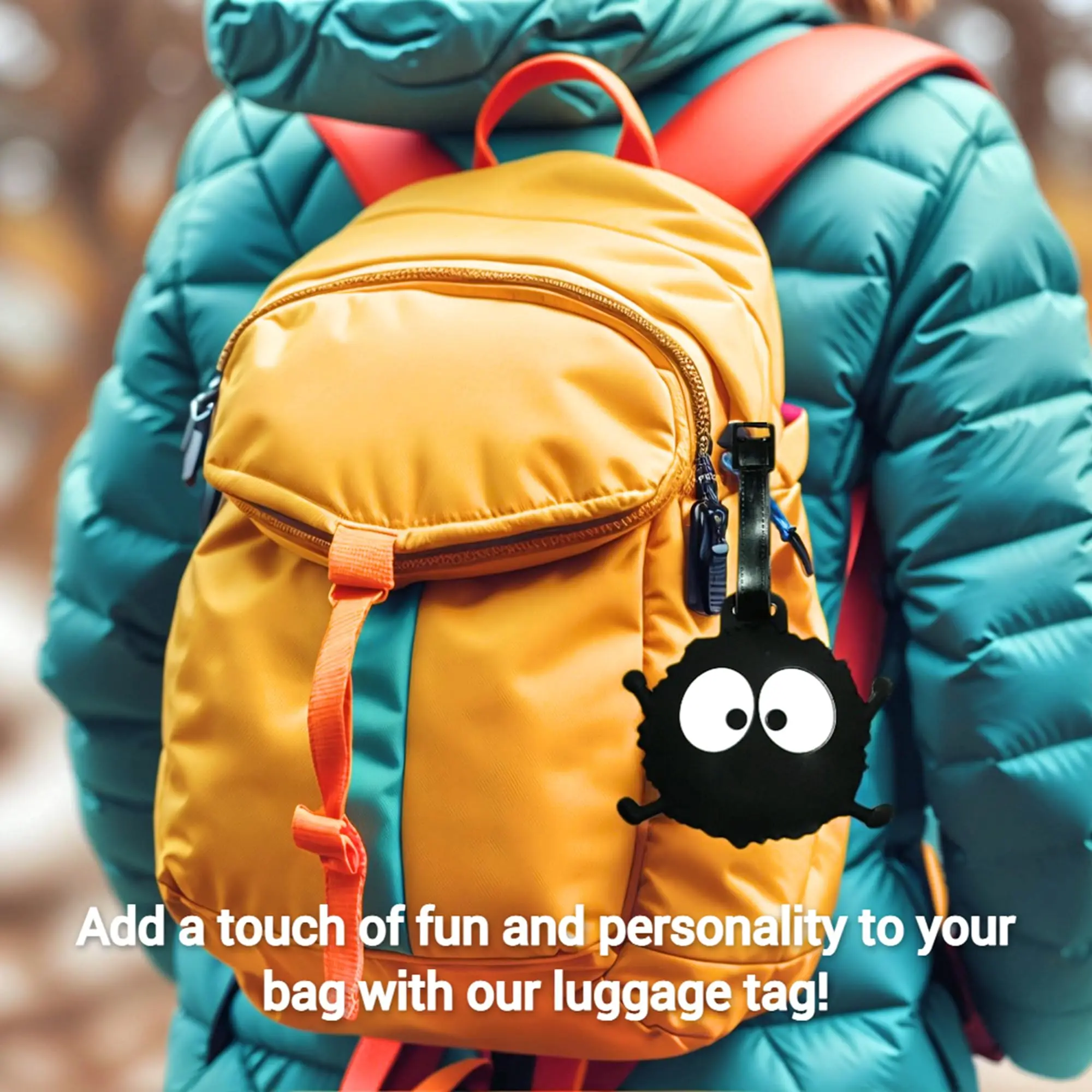 Cute Animal Luggage Tag Travel Cat Dog Poop Dinosaur Suitcase ID Addres Holder Baggage Boarding Tags Portable Label