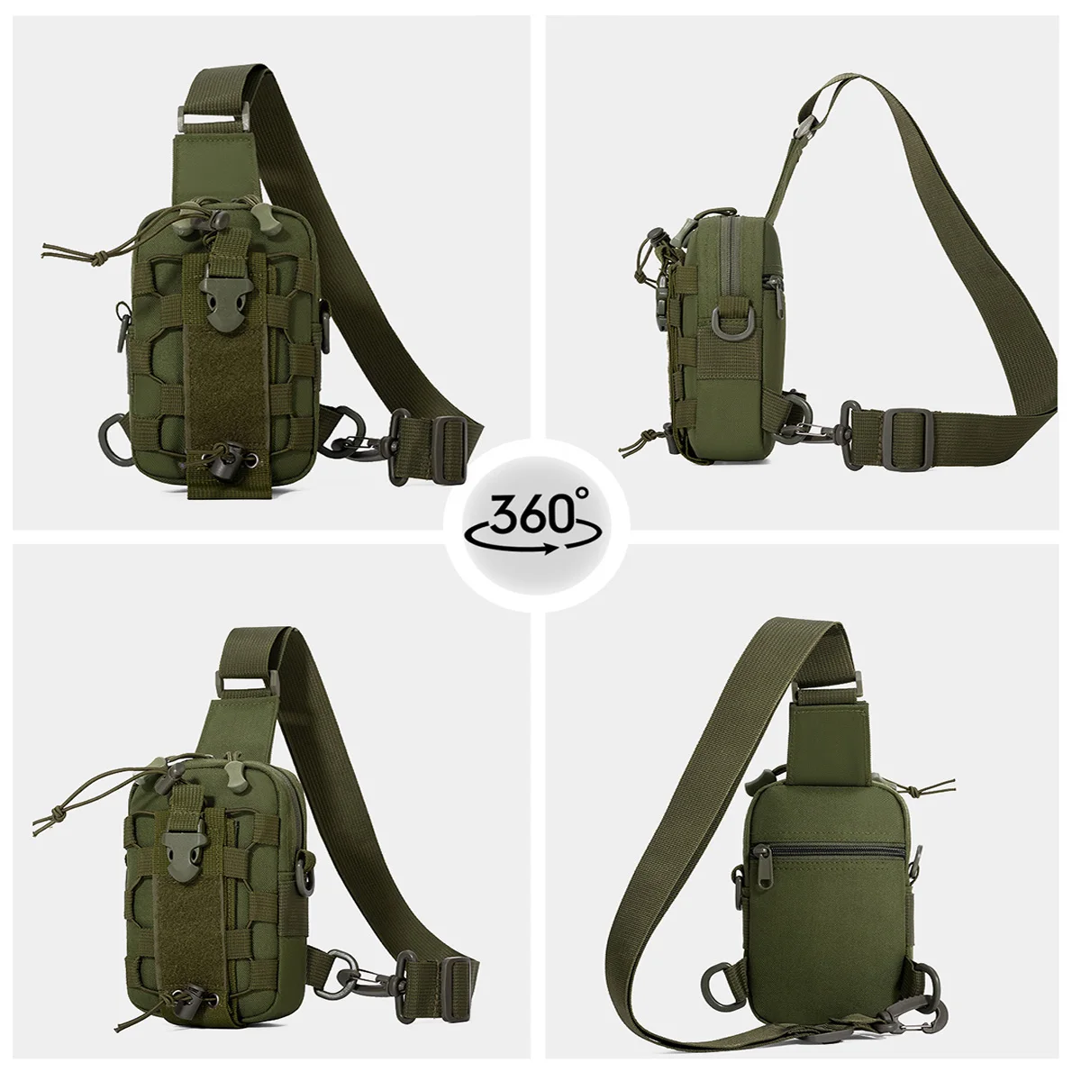 Water Bottle Bag, Cross-Body Water Bottle Bag, Multi-Functional Cup Protective Cover, Water Cup Cover, Cycling Bag, Professional Camping Outdoor Chest Bag