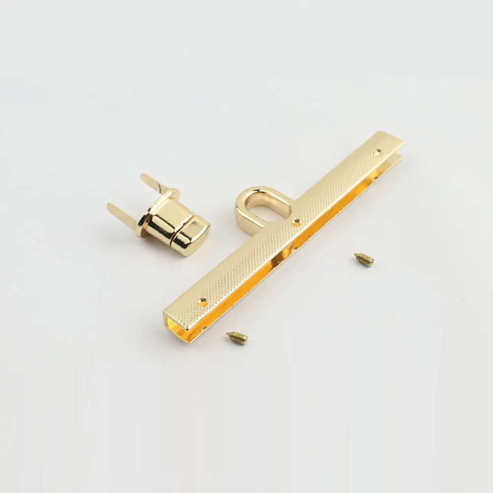 1Pcs Fashion Bag Clasp Turn Lock Clasp Purse Closure Twist Locks Fasteners Metal Buckles For DIY Handbag