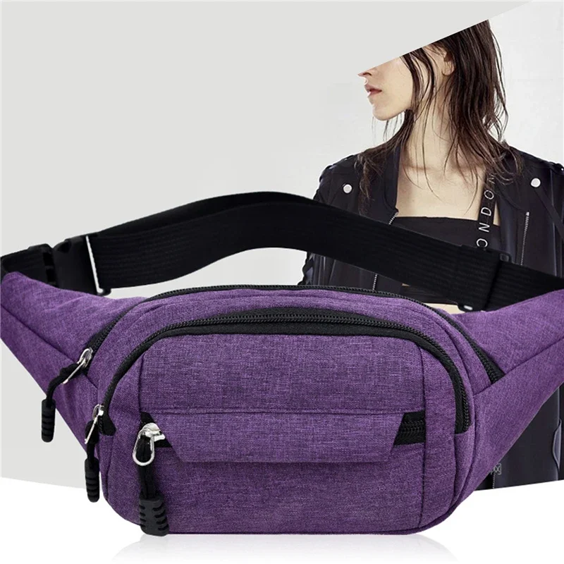Mobile Waist Bag for Men Women Multifunctional Large Capacity Belt Bag Anti Splash Wear-resistant Construction Site Pochete