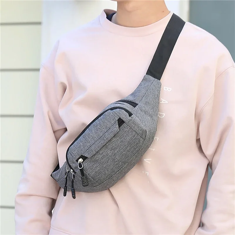 Mobile Waist Bag for Men Women Multifunctional Large Capacity Belt Bag Anti Splash Wear-resistant Construction Site Pochete