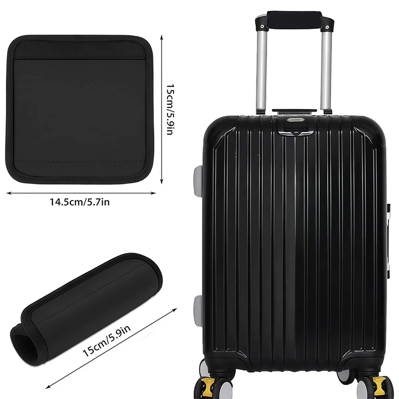 Comfortable Neoprene Luggage Handle Wrap Grip New Luggage Suitcase Bag Handle Identifier Stroller Grip Protective Cover Bag Part