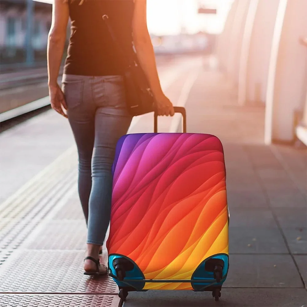 Luggage Cover Suitcase cover Stretch Luggage Protector Baggage Dust Case Covers Suitable18-32Inch Suitcase Case Travel Organizer