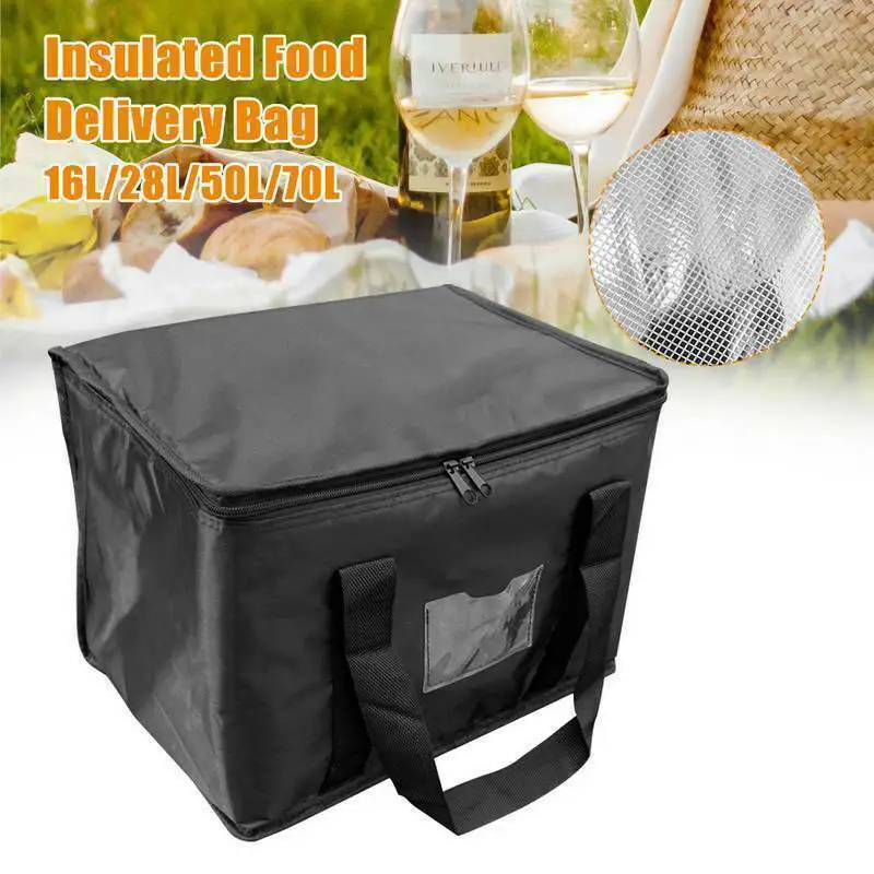 2025 New Insulated Lunch Bags Food Storage Container Convenient Takeaway Delivery Tote Pouch Durable High Quality Warm Cold Bag