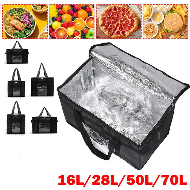 2025 New Insulated Lunch Bags Food Storage Container Convenient Takeaway Delivery Tote Pouch Durable High Quality Warm Cold Bag