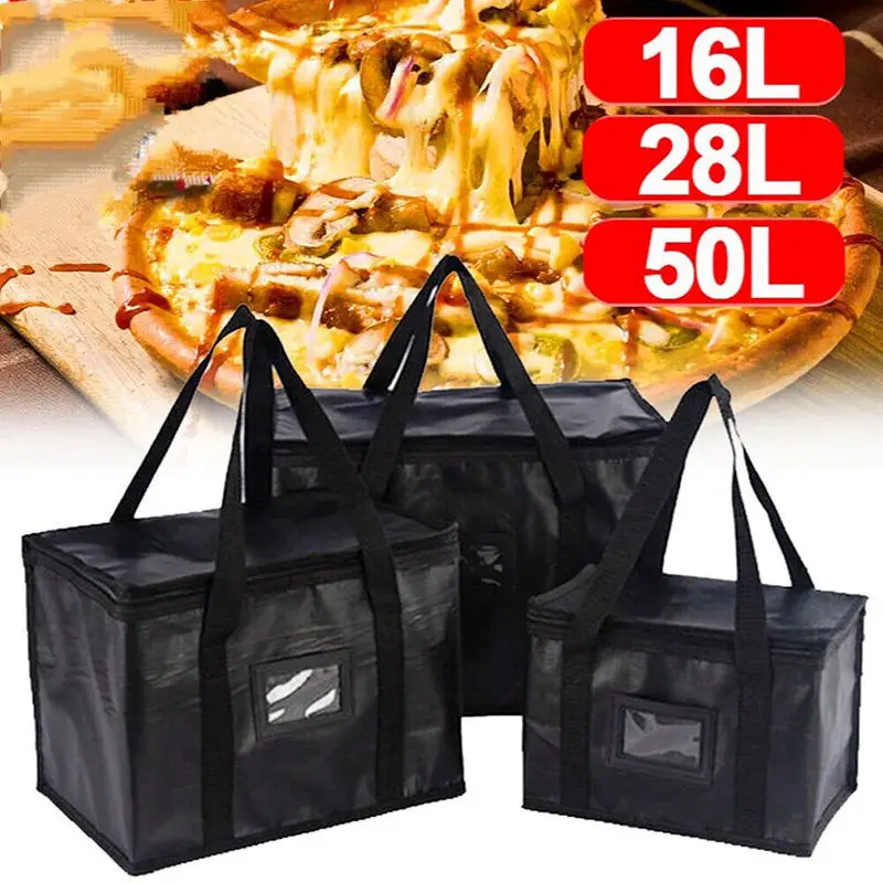 2025 New Insulated Lunch Bags Food Storage Container Convenient Takeaway Delivery Tote Pouch Durable High Quality Warm Cold Bag