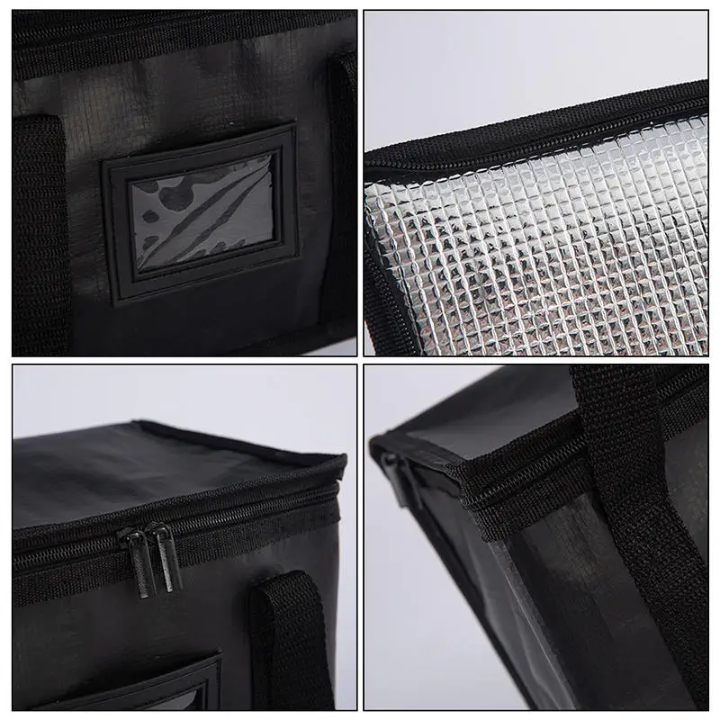 2025 New Insulated Lunch Bags Food Storage Container Convenient Takeaway Delivery Tote Pouch Durable High Quality Warm Cold Bag