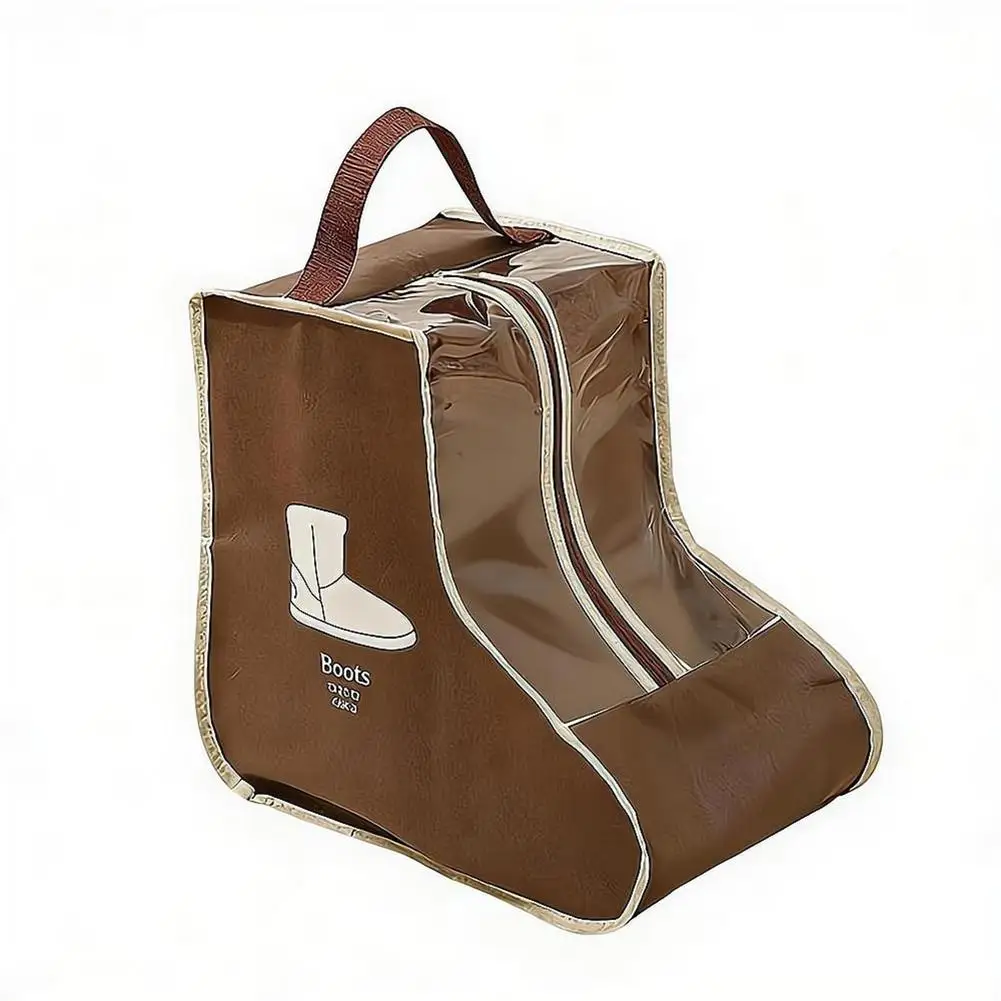 Waterproof Tall Boots Storage Bag Moistureproof Dustproof Boot Protection Cover Portable Travel Shoe Organizer Pouch