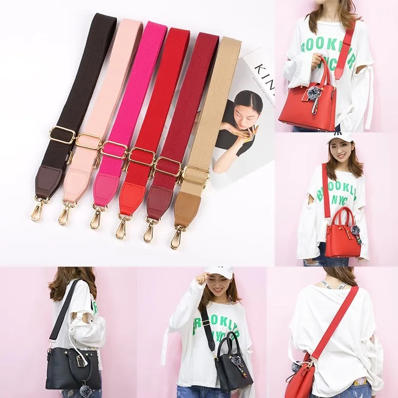 130cm Nylon Ethnic Wind Handbags Strap Shoulder Bag Strap Belts For Bags Adjustable Replacement Bag Handles Bag Accessories