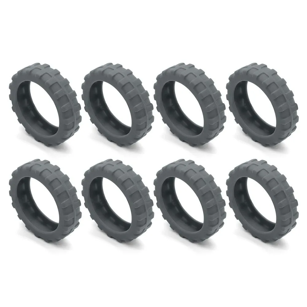 Universal Travel Luggage Caster Shoes Silicone Suitcase Wheels Protection Cover Reduce Wheel Wear Reduce Noise Wheels Protector