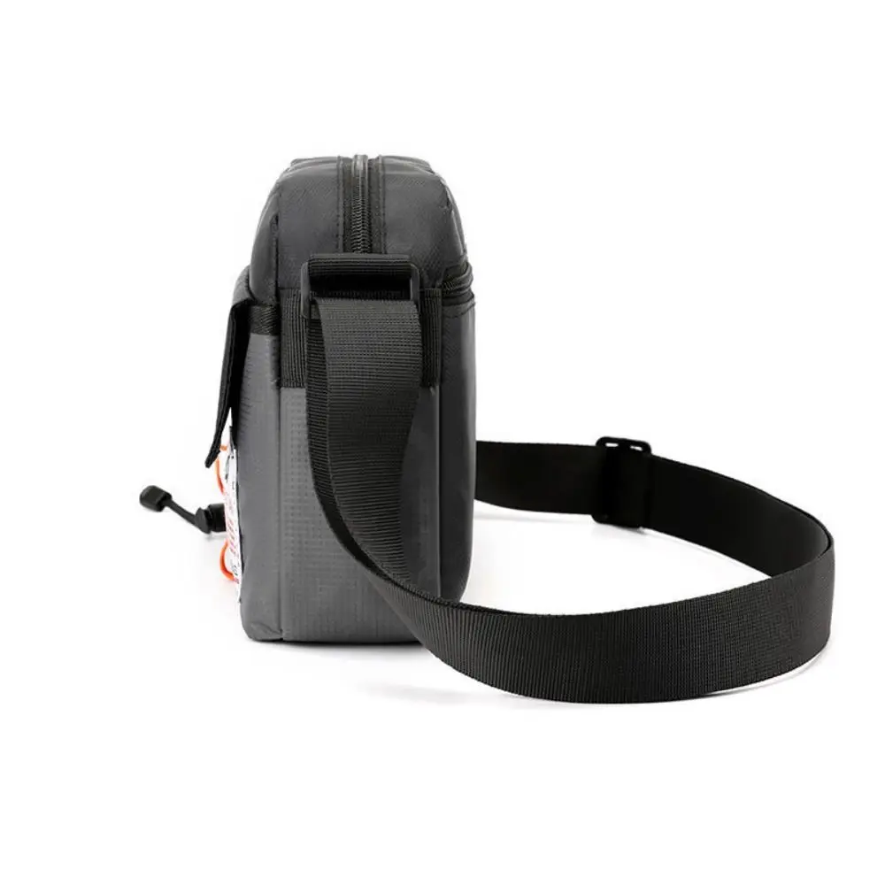 New Nylon Casual Crossbody Bag Color Contrast Waterproof Single Shoulder Bags Horizontal Large Capacity Sports Messenger Bags