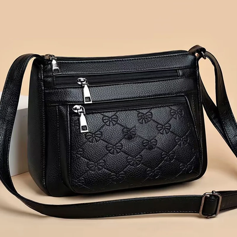 Unisex Square Shoulder Bag - Minimalist Crossbody Sling (Versatile Neutral-Tone Day Bag)