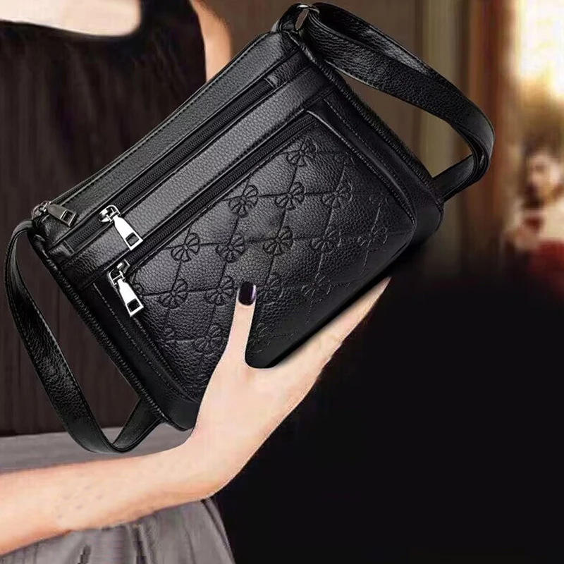 Unisex Square Shoulder Bag - Minimalist Crossbody Sling (Versatile Neutral-Tone Day Bag)