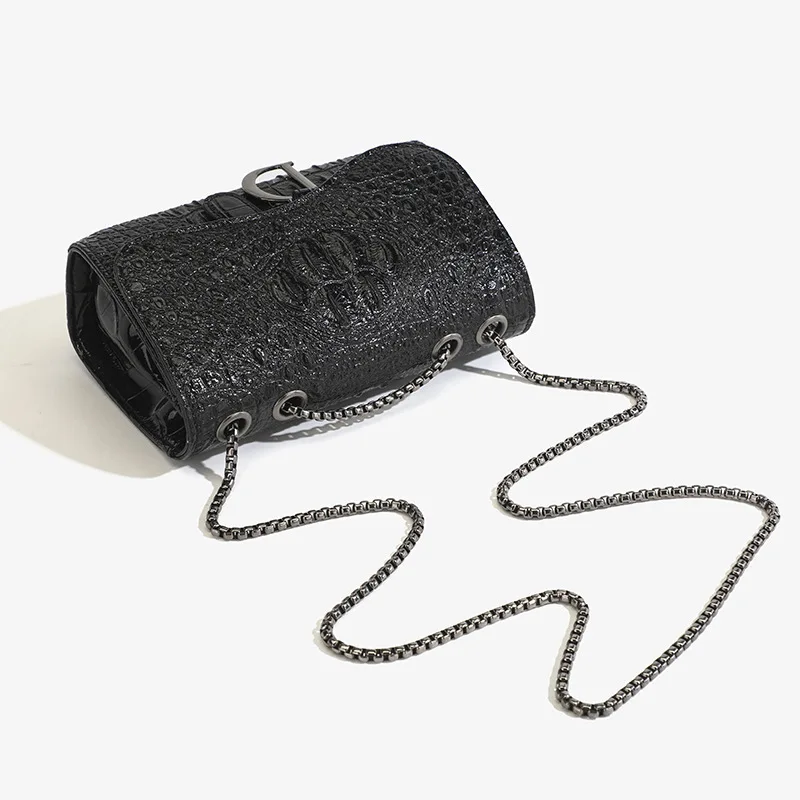 Luxury Sequined Crossbody Handbag for Women Brand Chains Shoulder Messenger Bag Casual Purse Fashionable Female Handbags