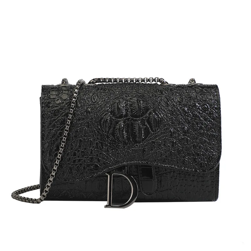 Luxury Sequined Crossbody Handbag for Women Brand Chains Shoulder Messenger Bag Casual Purse Fashionable Female Handbags