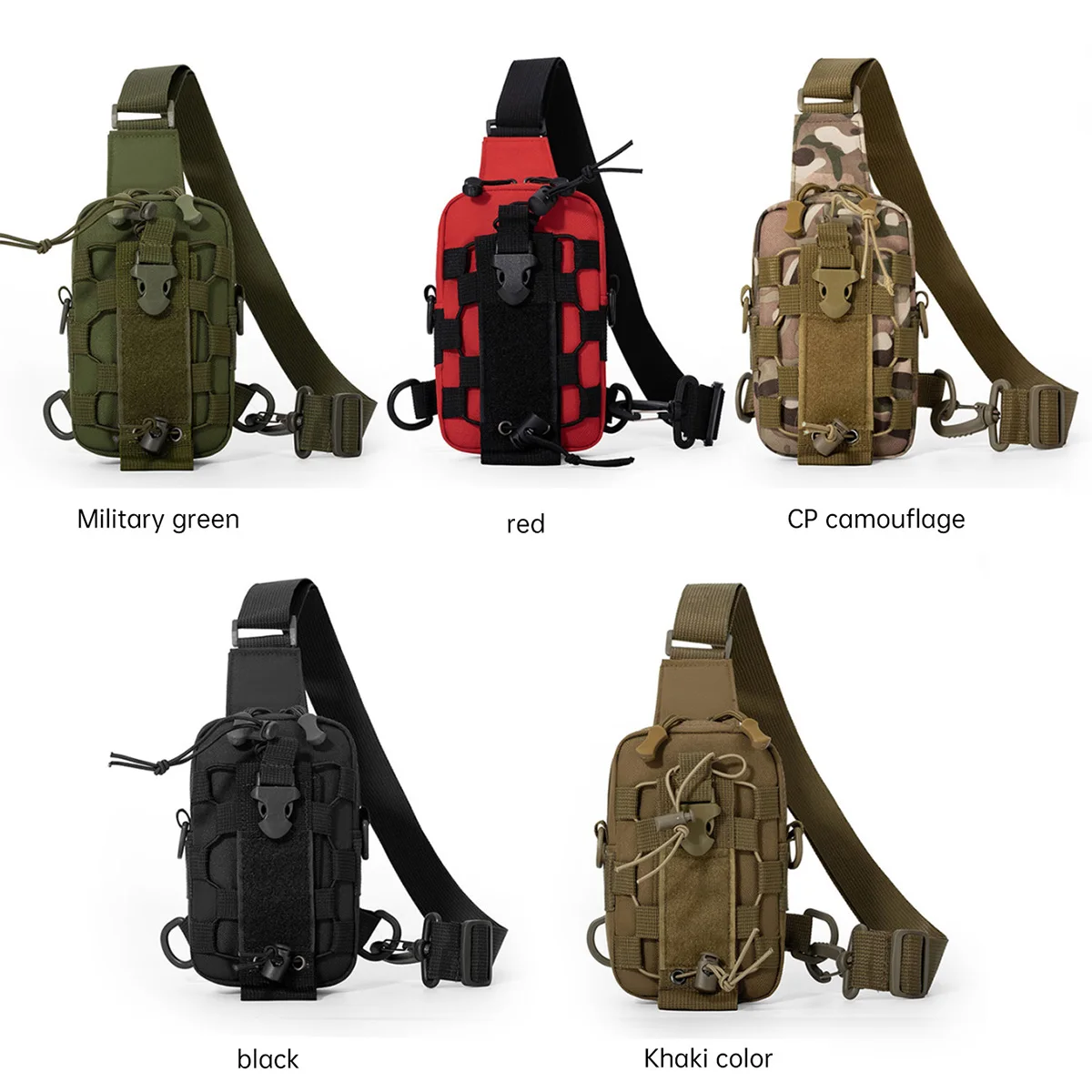 Water Bottle Bag, Cross-Body Water Bottle Bag, Multi-Functional Cup Protective Cover, Professional Camping Outdoor Chest Bag