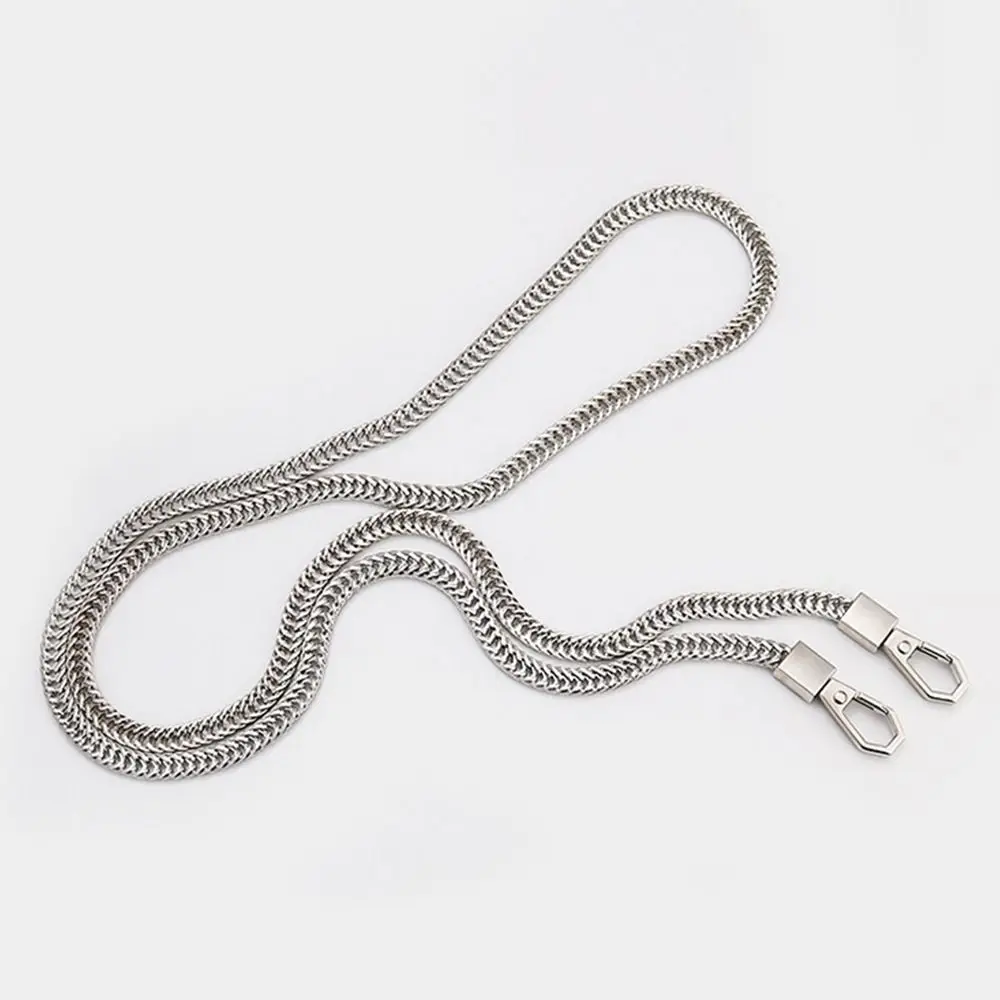 40/100/120CM Shoulder Bag Straps Metal Alloy Bag Chains 7mm Handbag Handle Chain Purse Chain Belt Replacement Bag Accessories