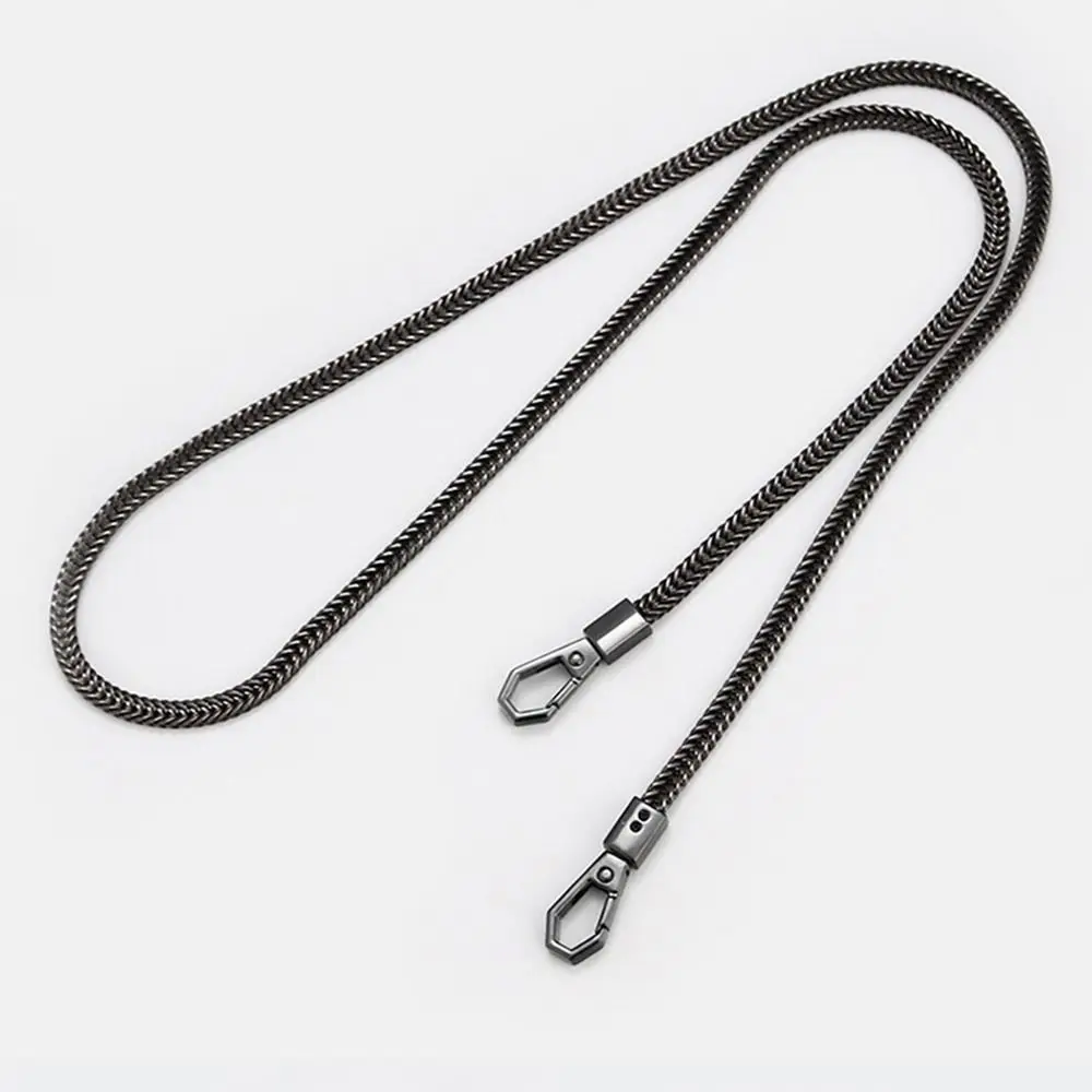 40/100/120CM Shoulder Bag Straps Metal Alloy Bag Chains 7mm Handbag Handle Chain Purse Chain Belt Replacement Bag Accessories