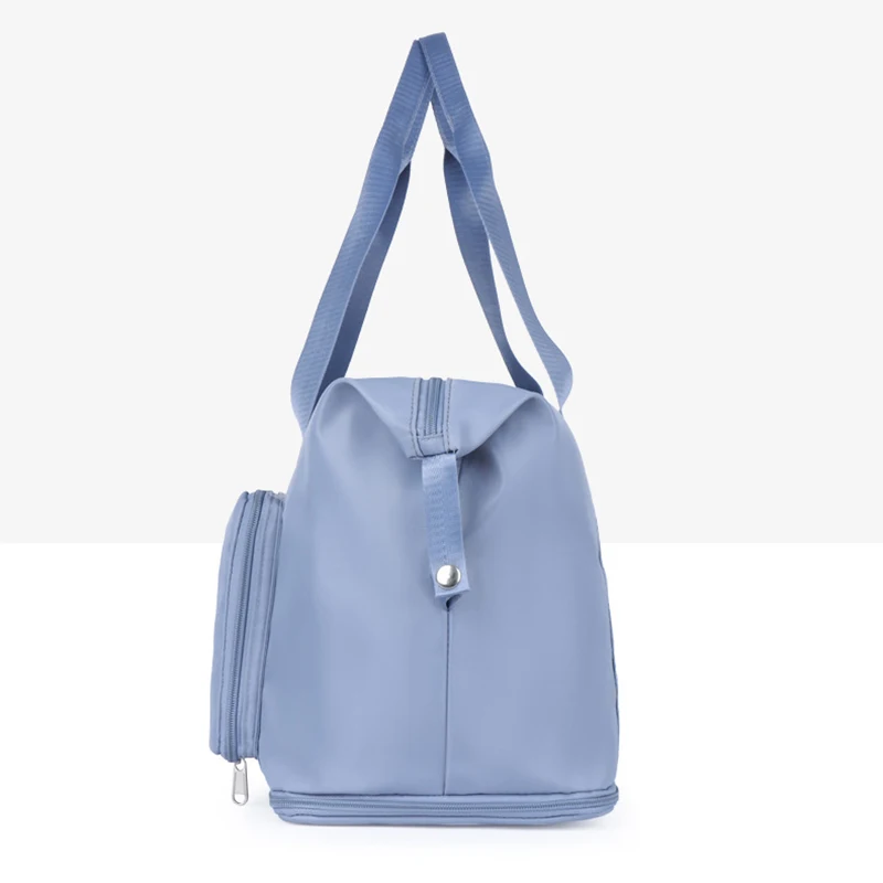 Foldable Travel Bag Stretchable Large Capacity Gym Bags Nylon Waterproof Double Layer Zipper Hangbag Luggage Organizer Tote New